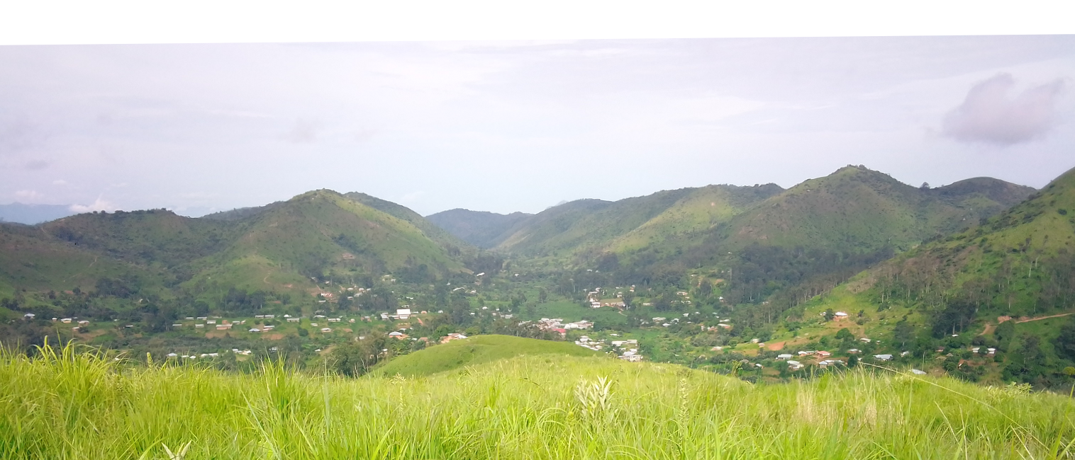 View of a Yamba village